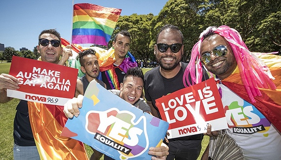 澳大利亞同性婚姻「公投」獲通過 聖誕節前有望修訂法律